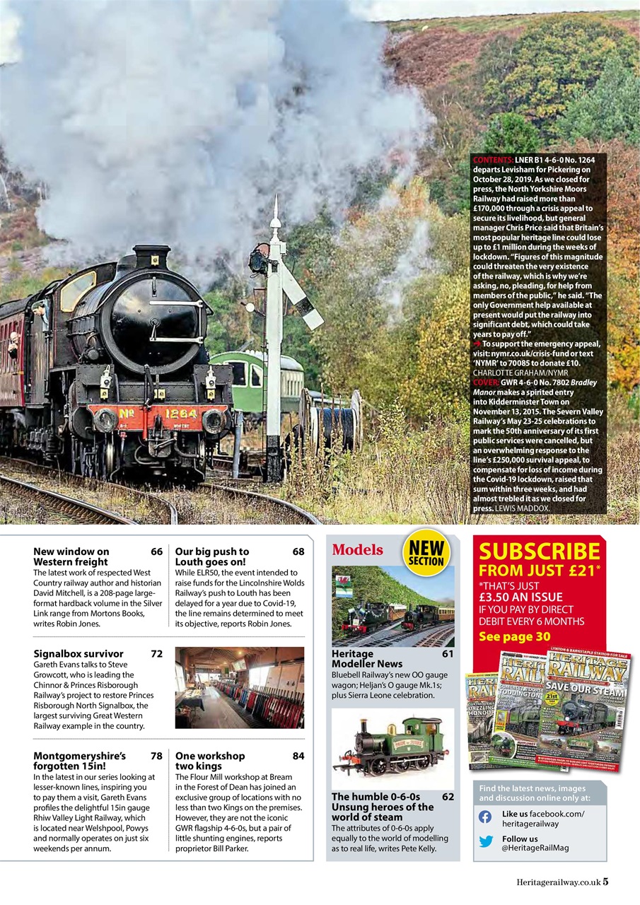 Heritage Railway Preview Pages