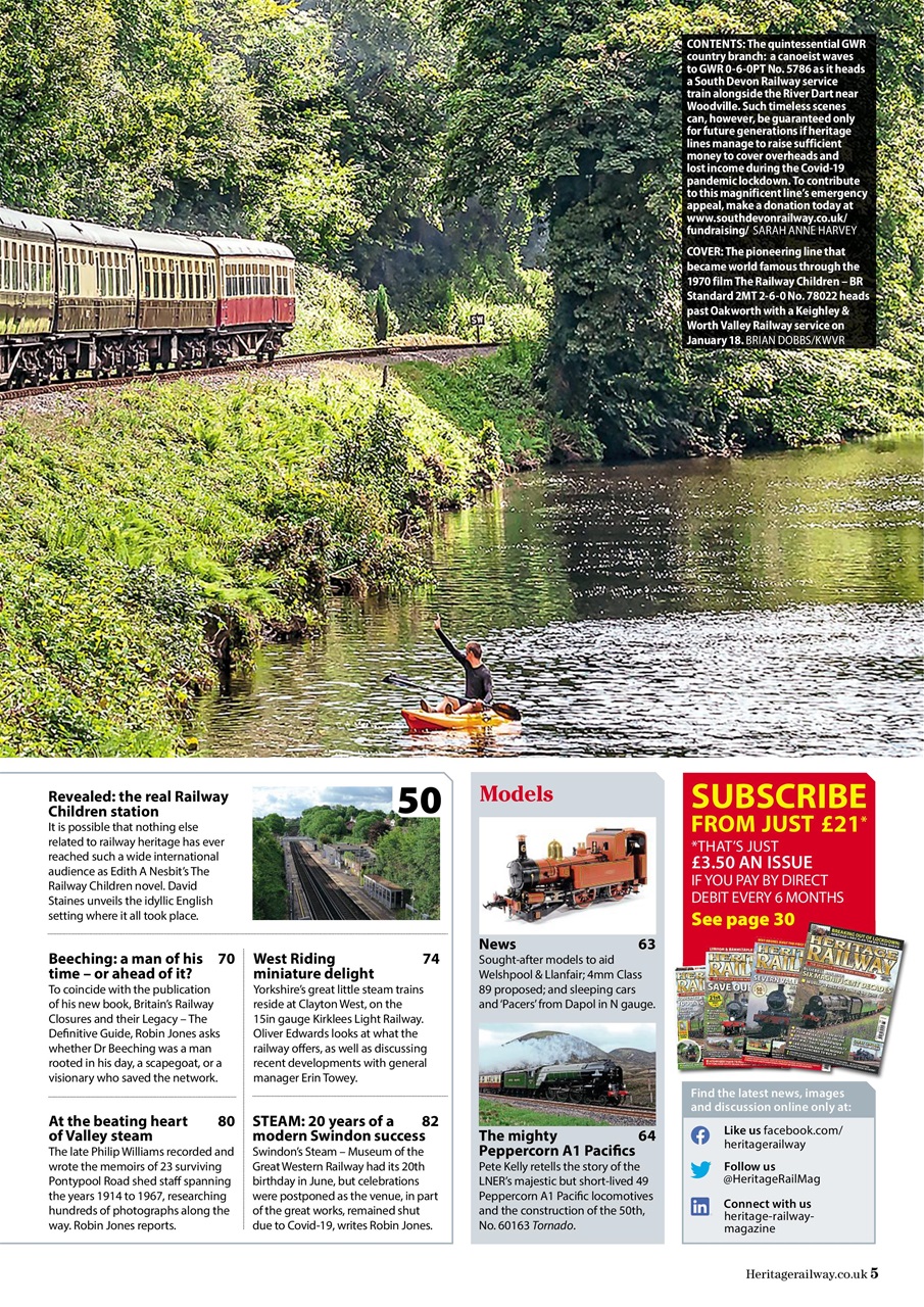 Heritage Railway Preview Pages
