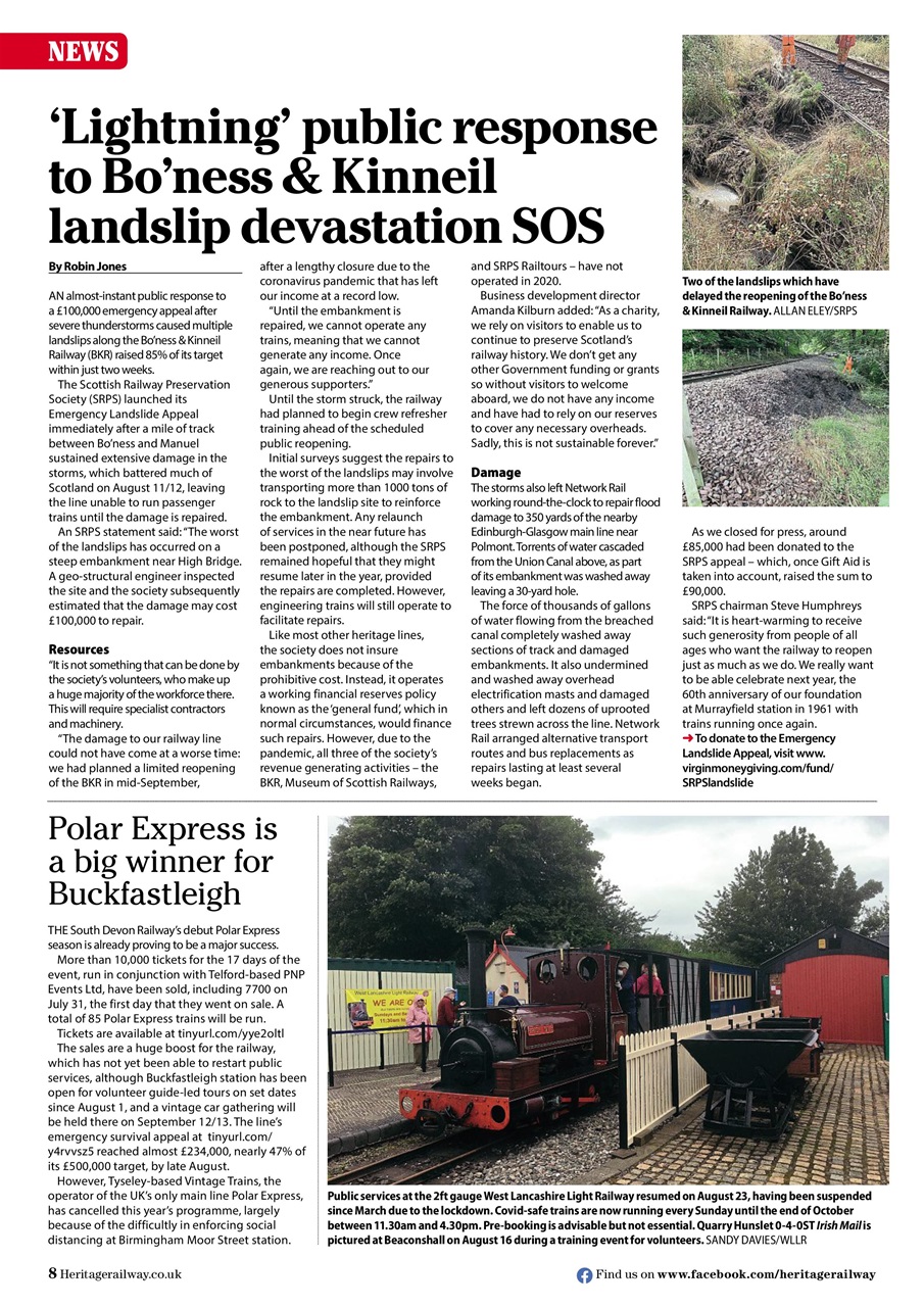 Heritage Railway Preview Pages