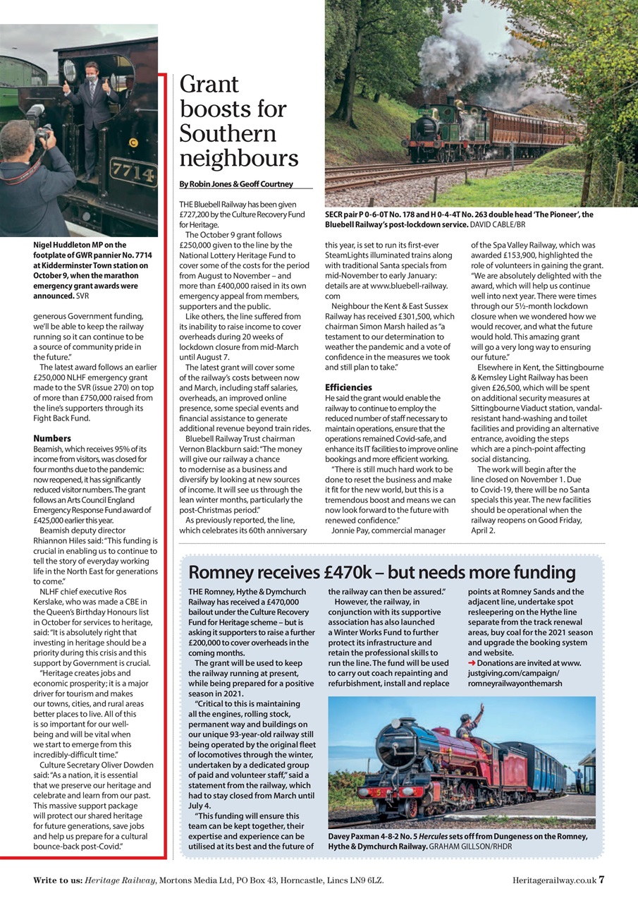 Heritage Railway Preview Pages