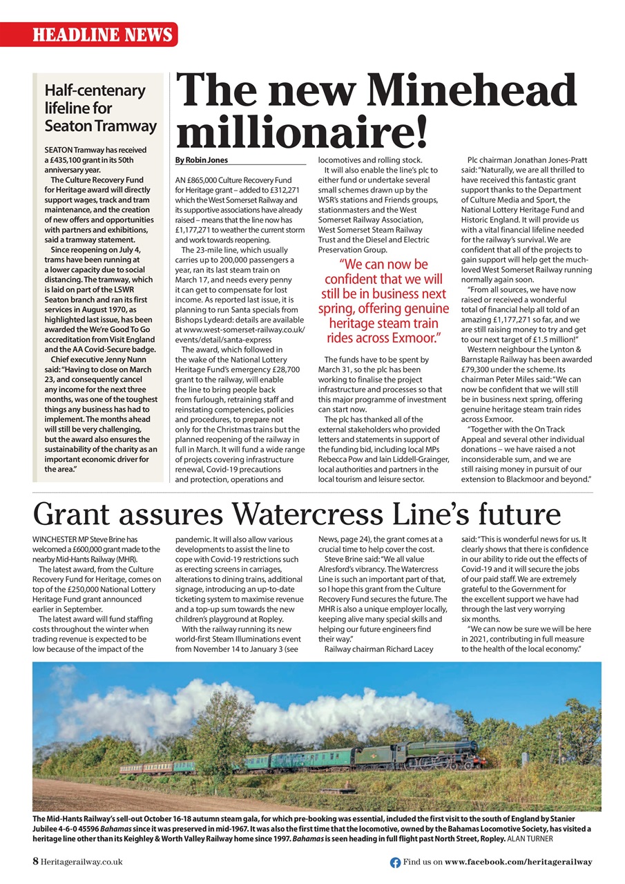 Heritage Railway Preview Pages