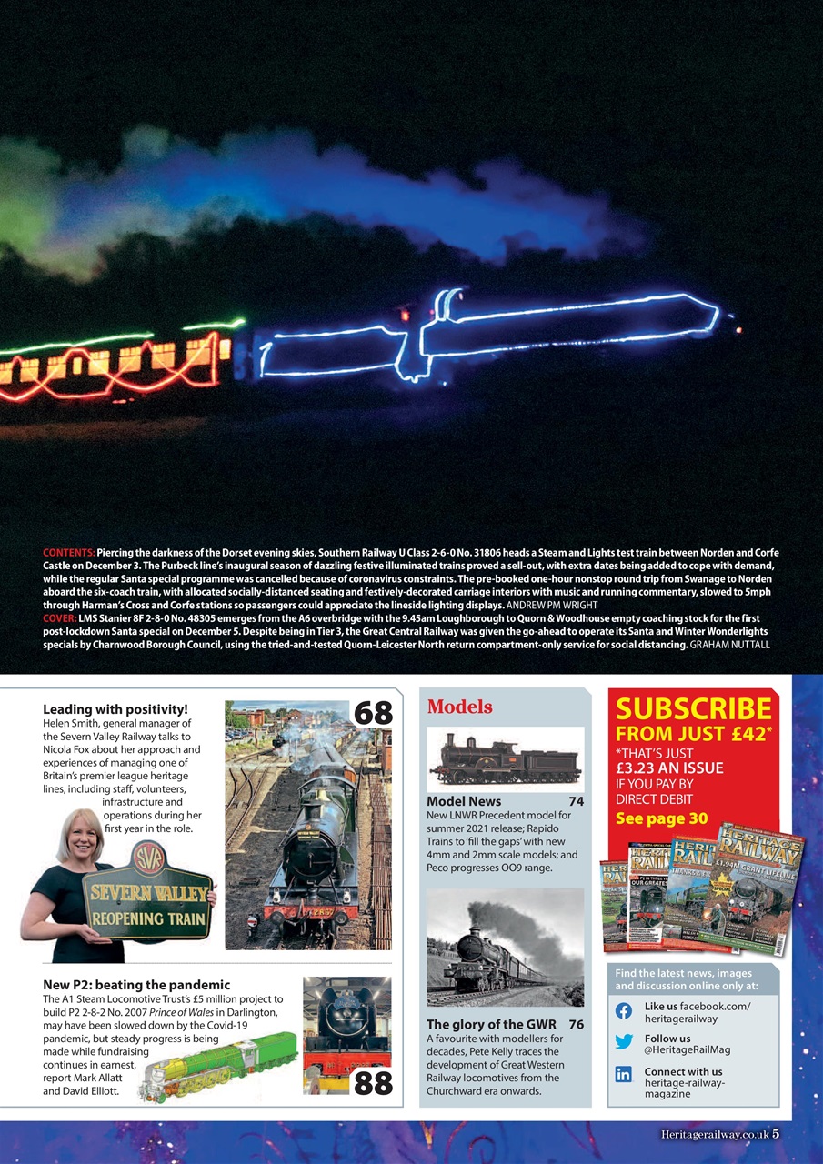 Heritage Railway Preview Pages