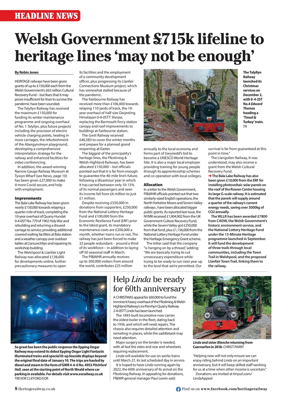 Heritage Railway Preview Pages