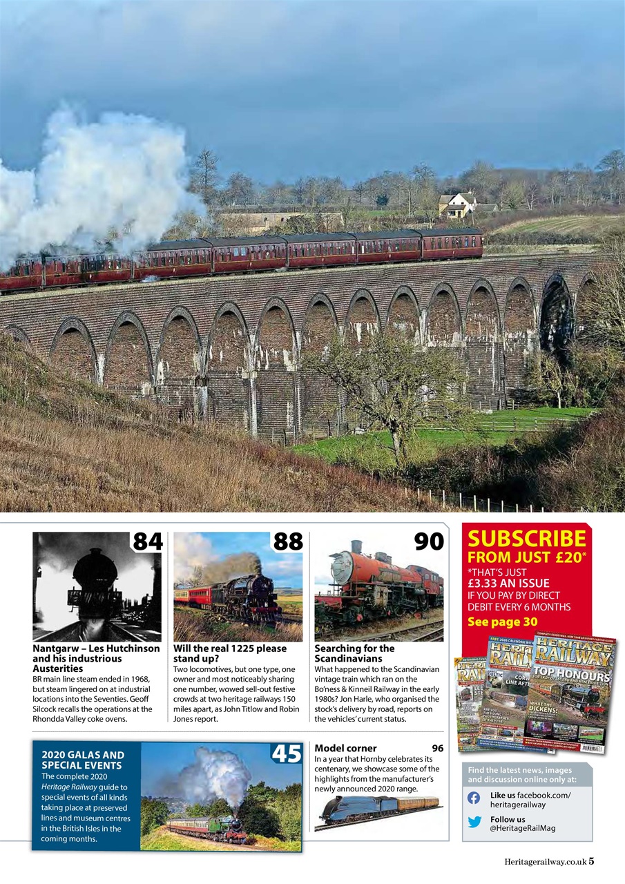 Heritage Railway Preview Pages
