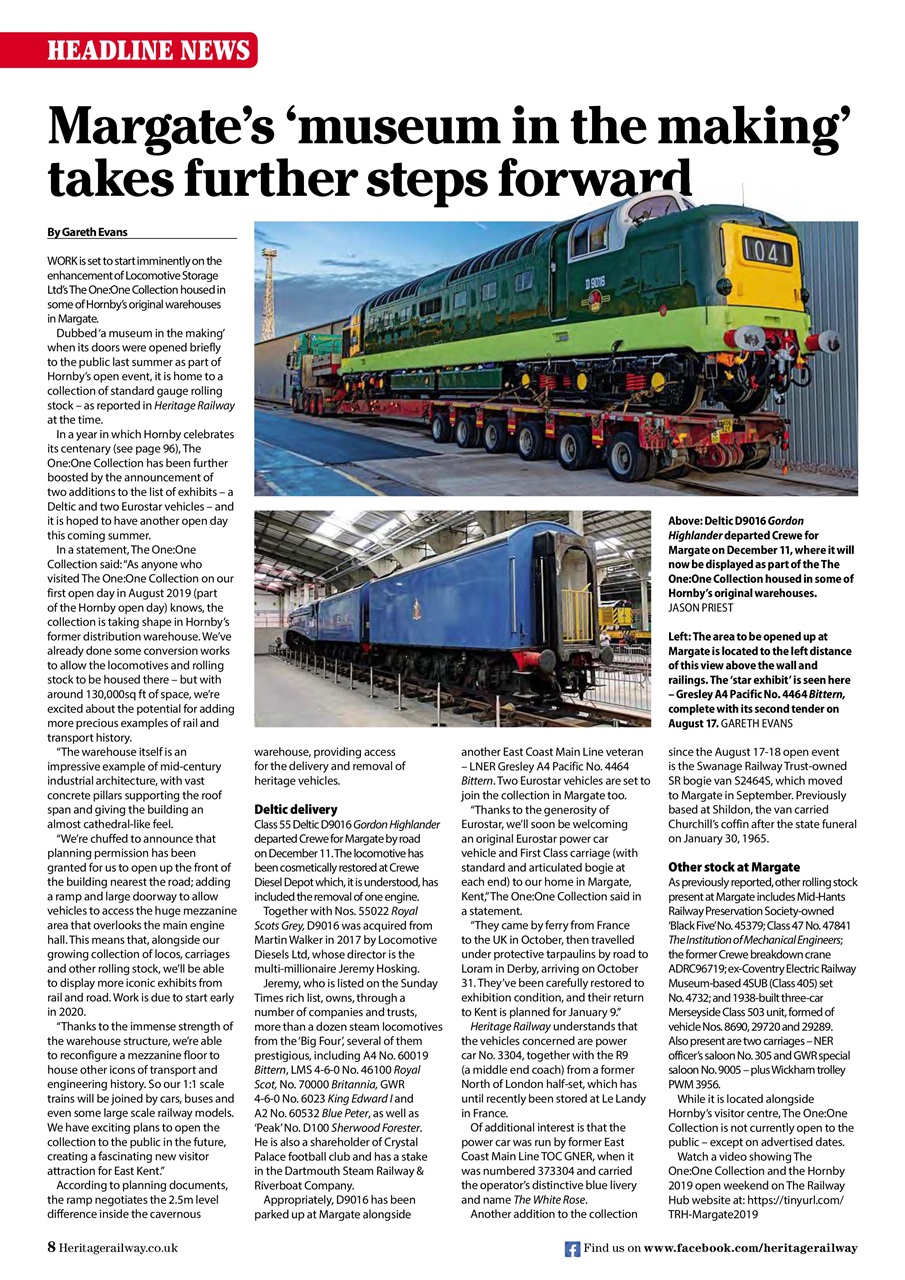 Heritage Railway Preview Pages