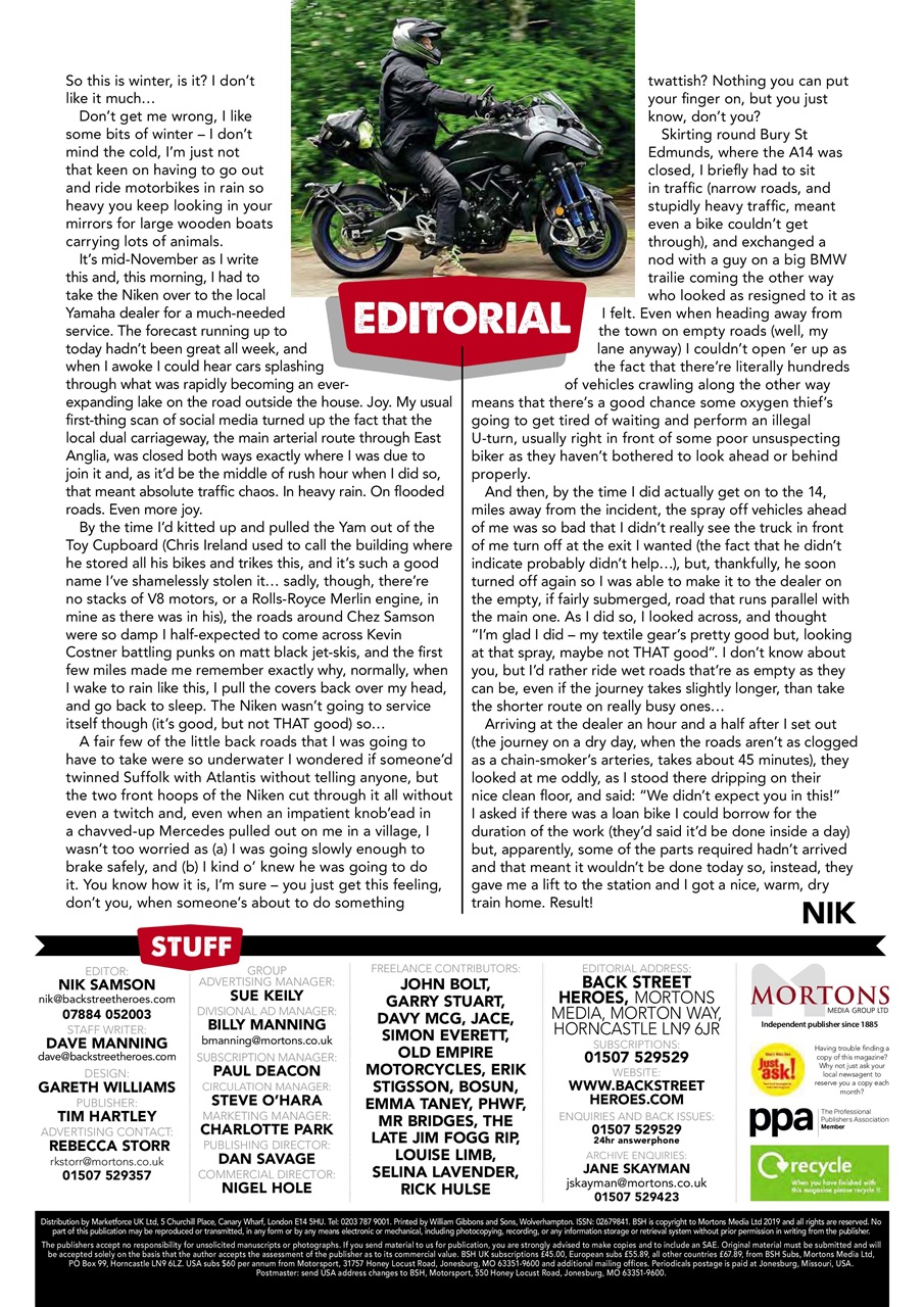 Back Street Heroes Preview Pages