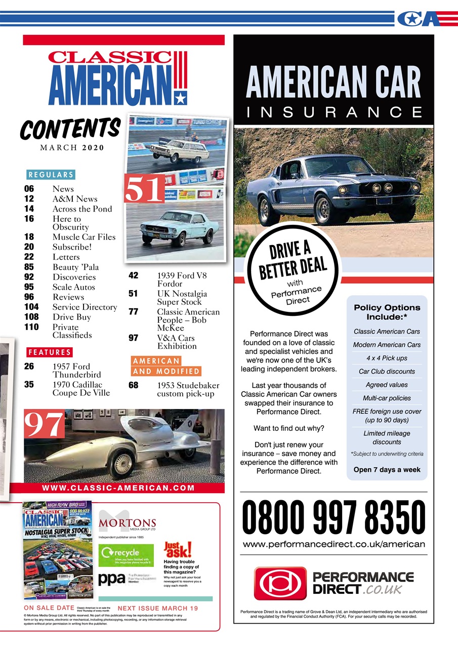 Classic American Magazine Preview Pages