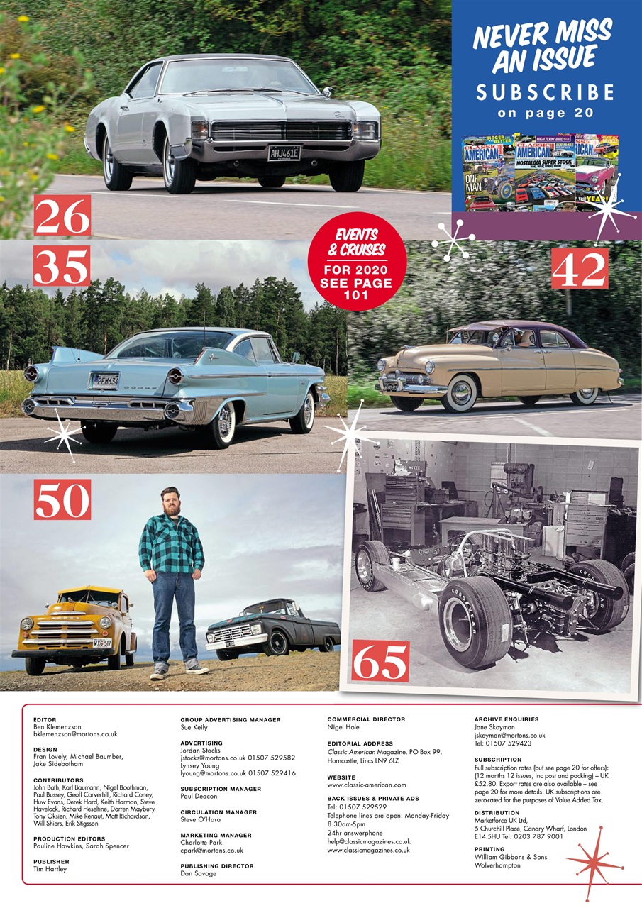 Classic American Magazine Preview Pages