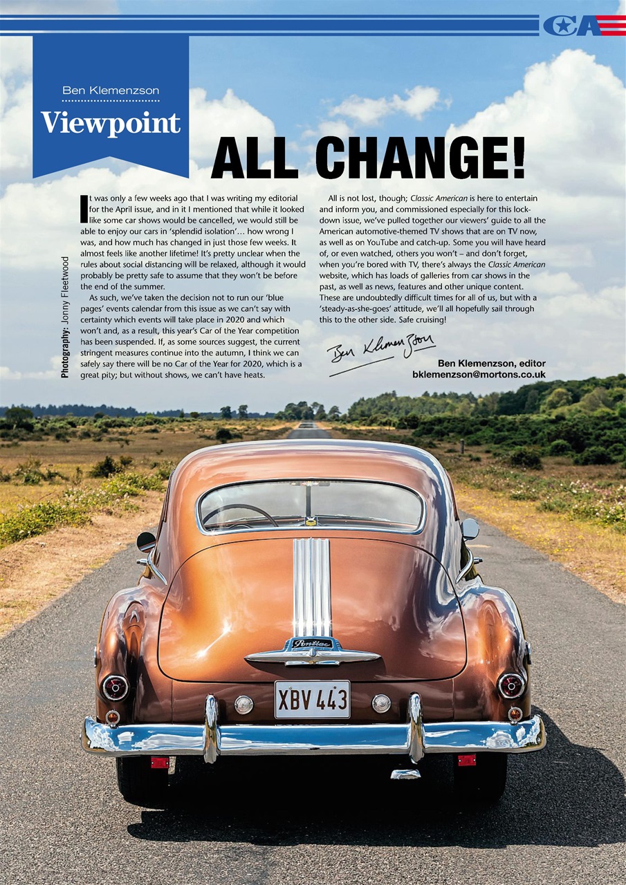Classic American Magazine Preview Pages
