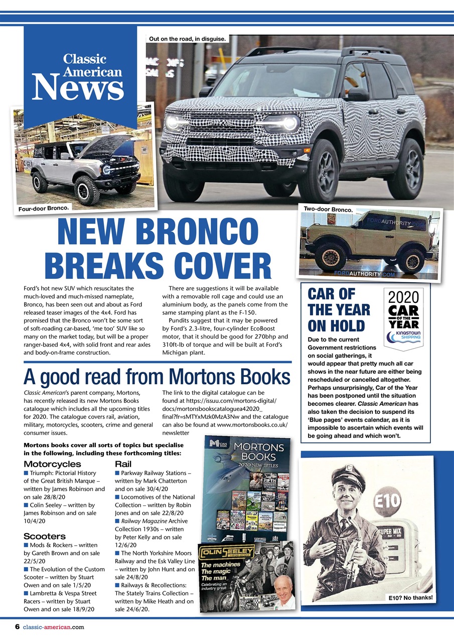 Classic American Magazine Preview Pages