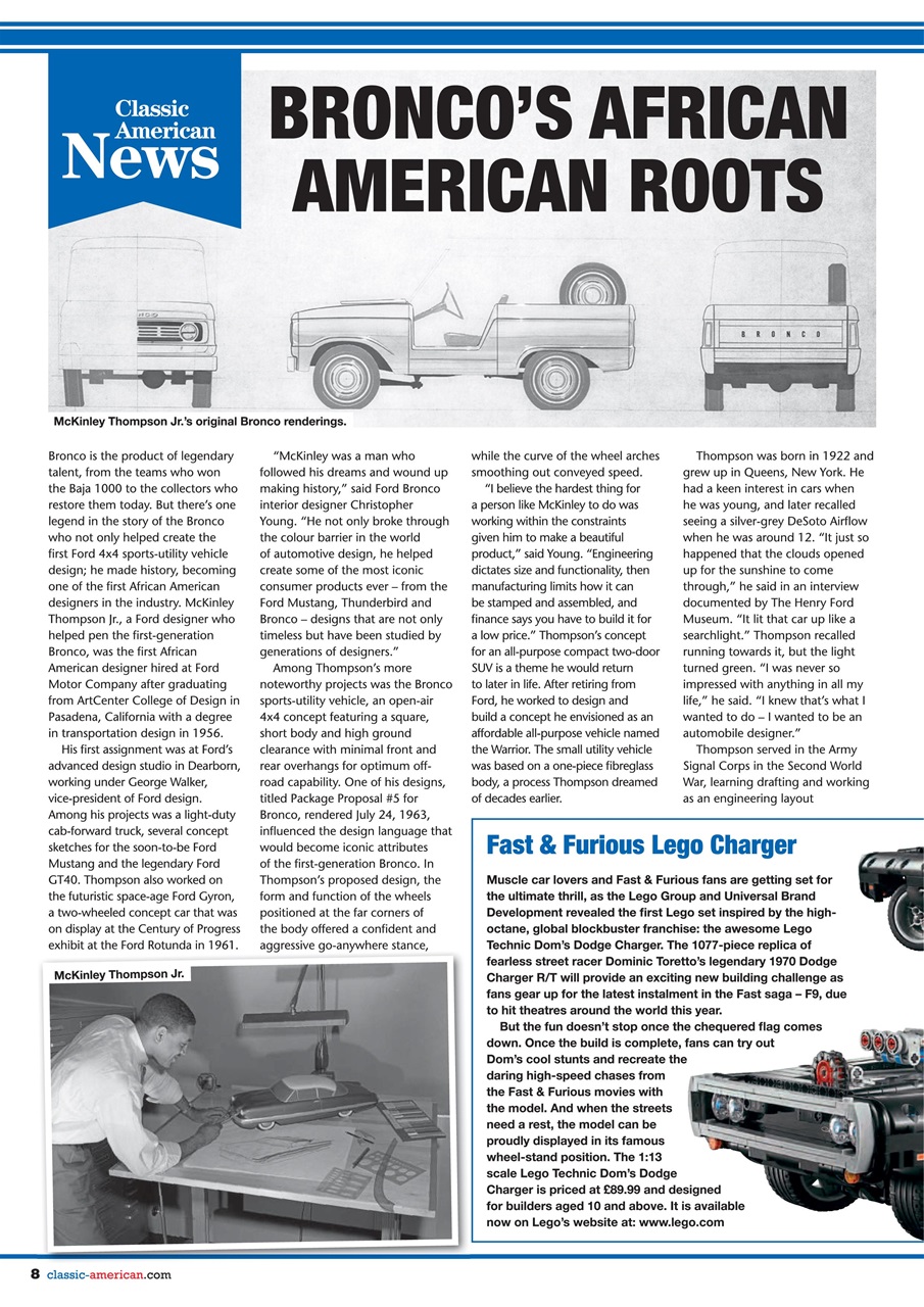 Classic American Magazine Preview Pages