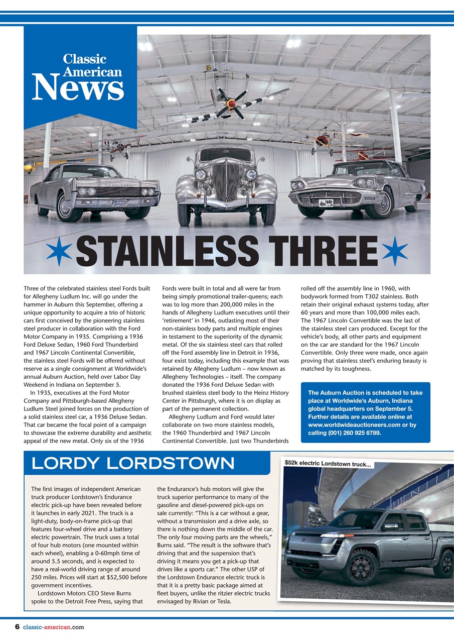 Classic American Magazine Preview Pages