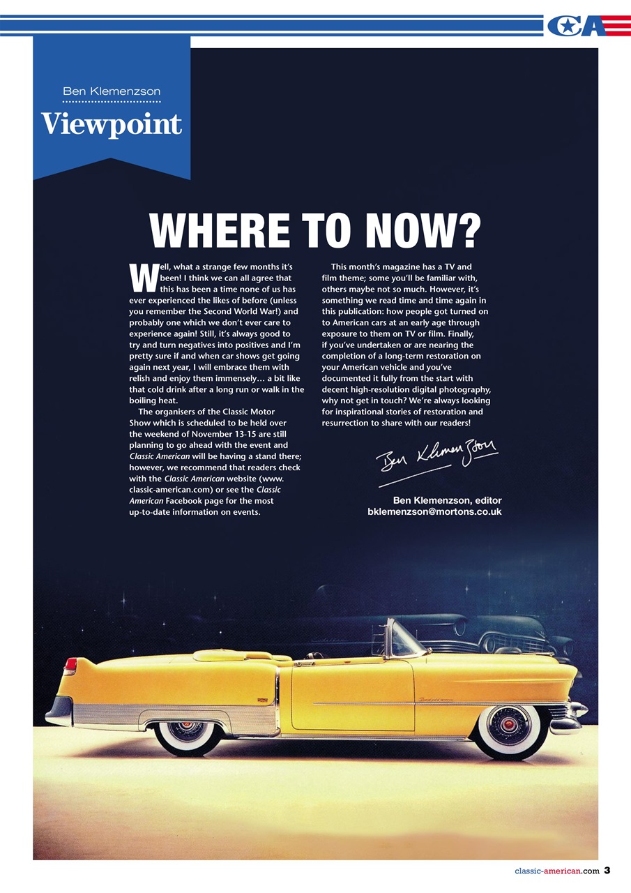 Classic American Magazine Preview Pages