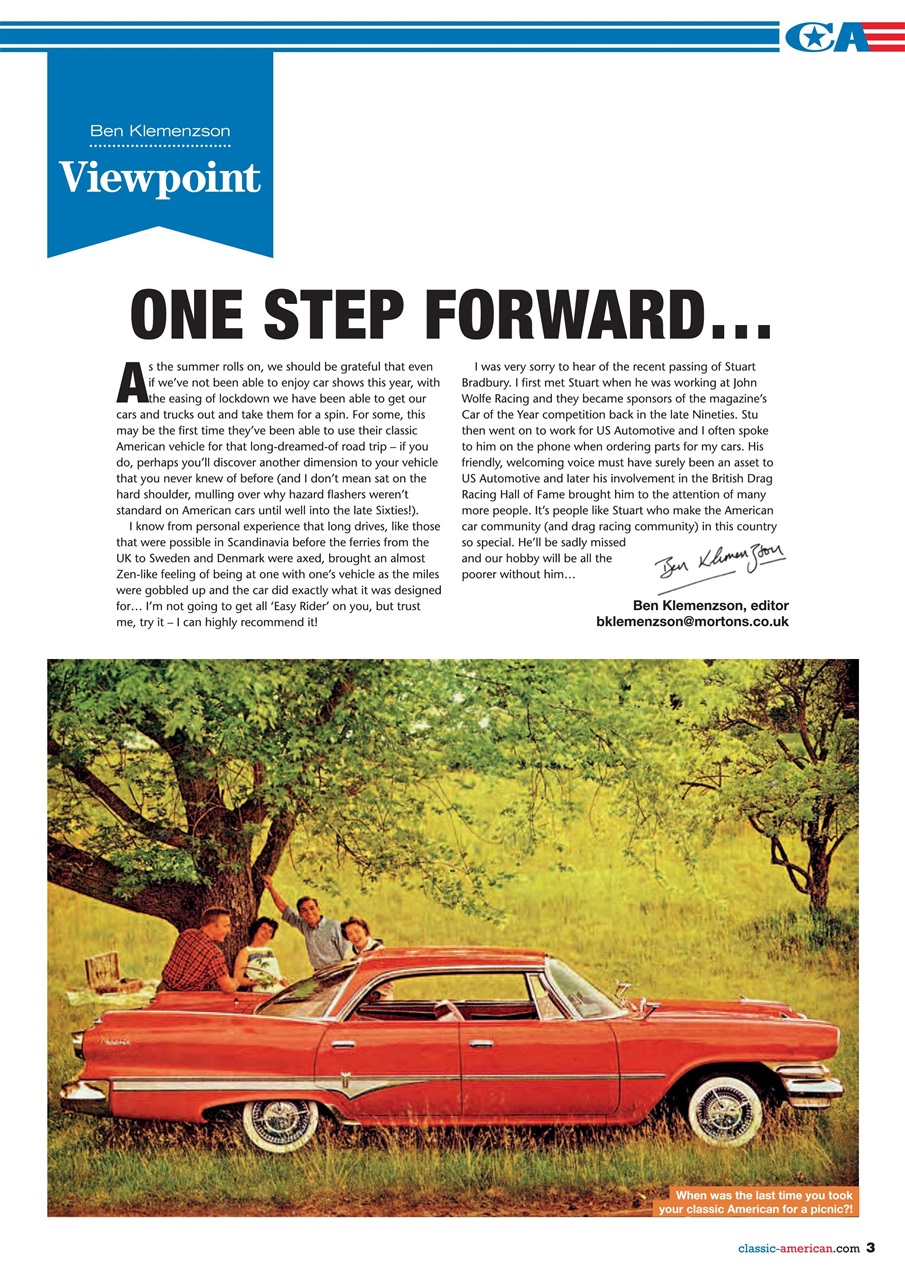 Classic American Magazine Preview Pages