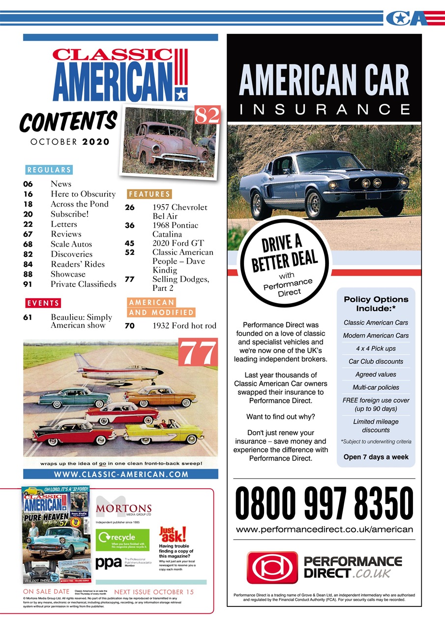 Classic American Magazine Preview Pages