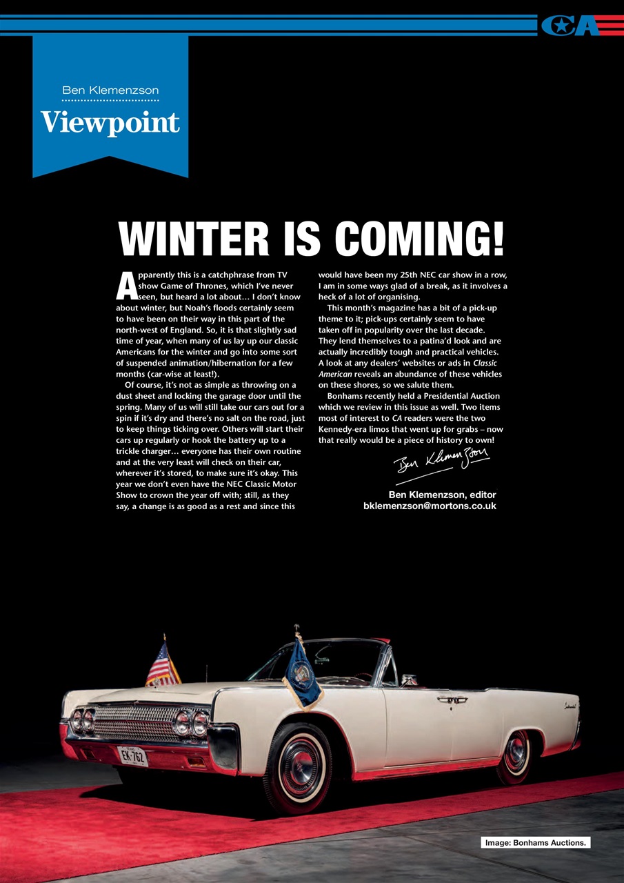 Classic American Magazine Preview Pages