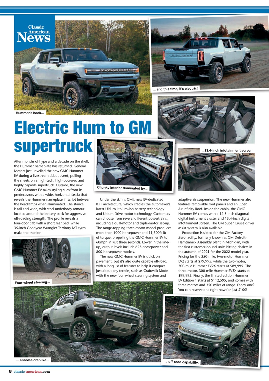 Classic American Magazine Preview Pages
