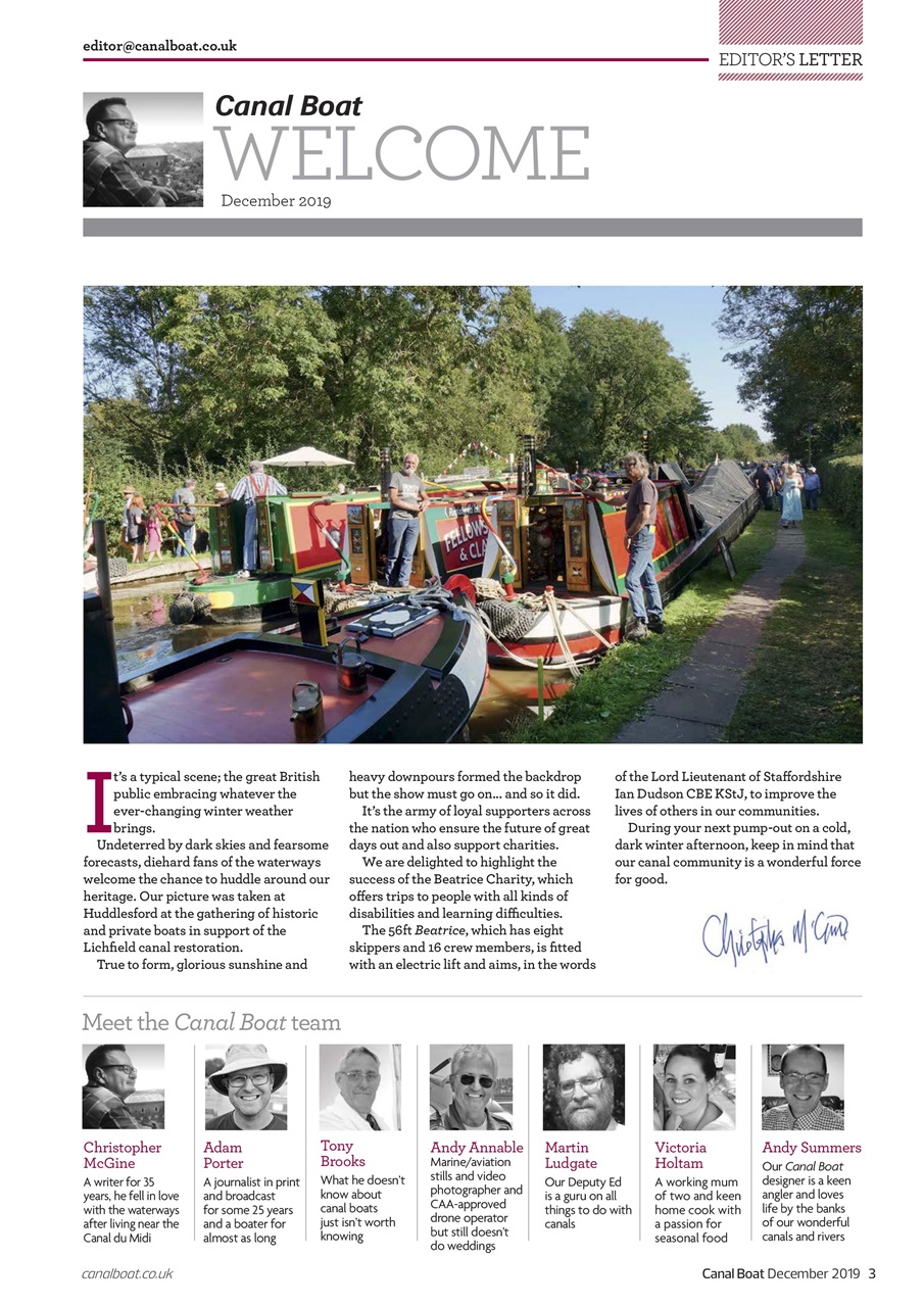 Canal Boat Preview Pages