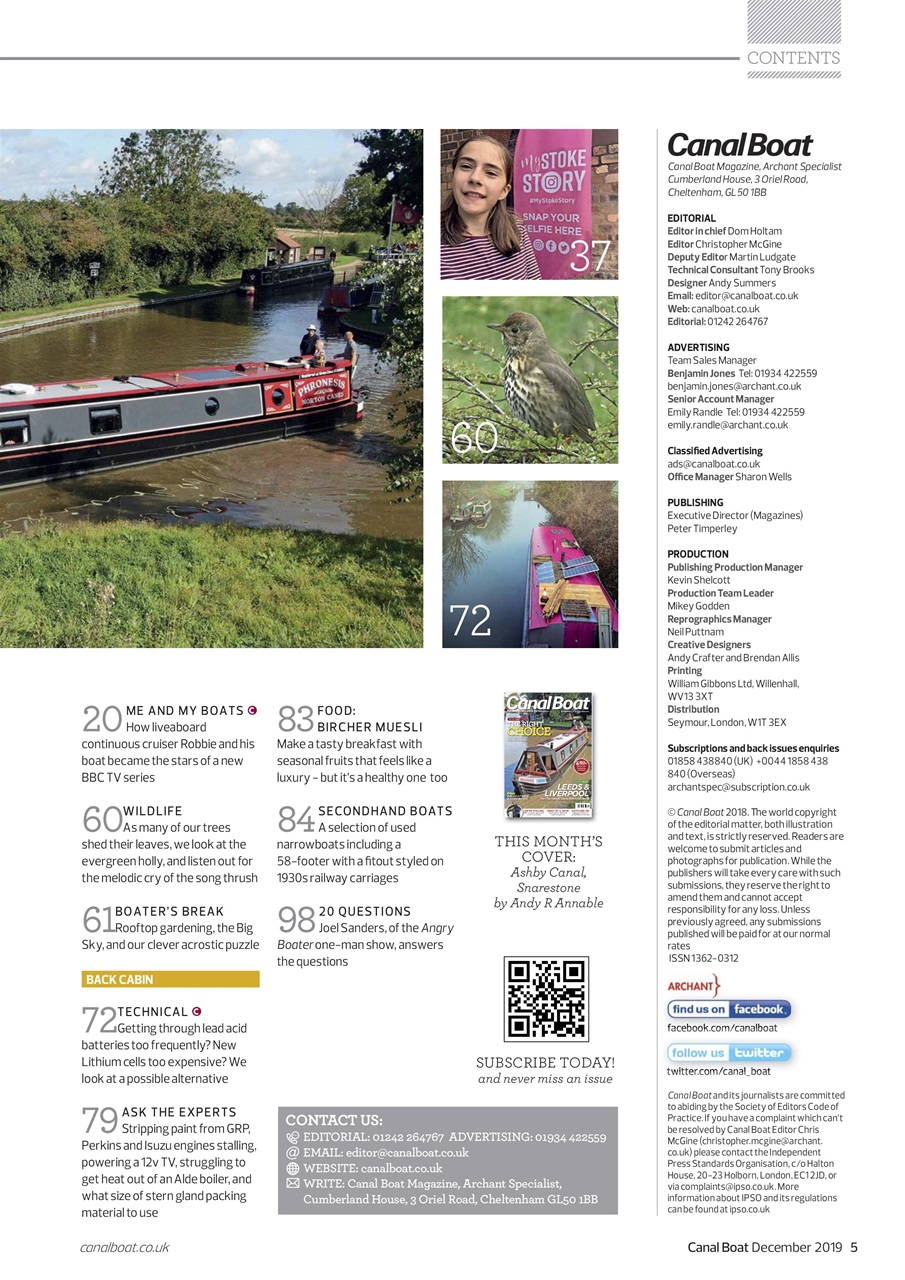 Canal Boat Preview Pages