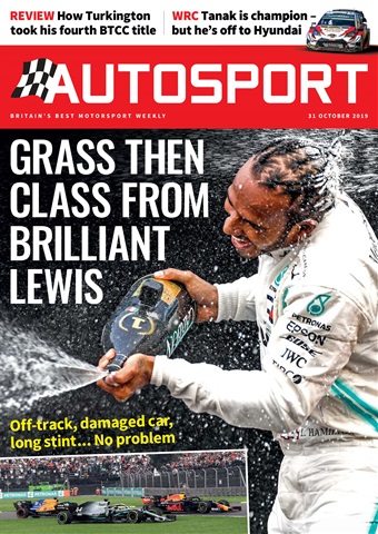 Autosport issue 31st October 2019