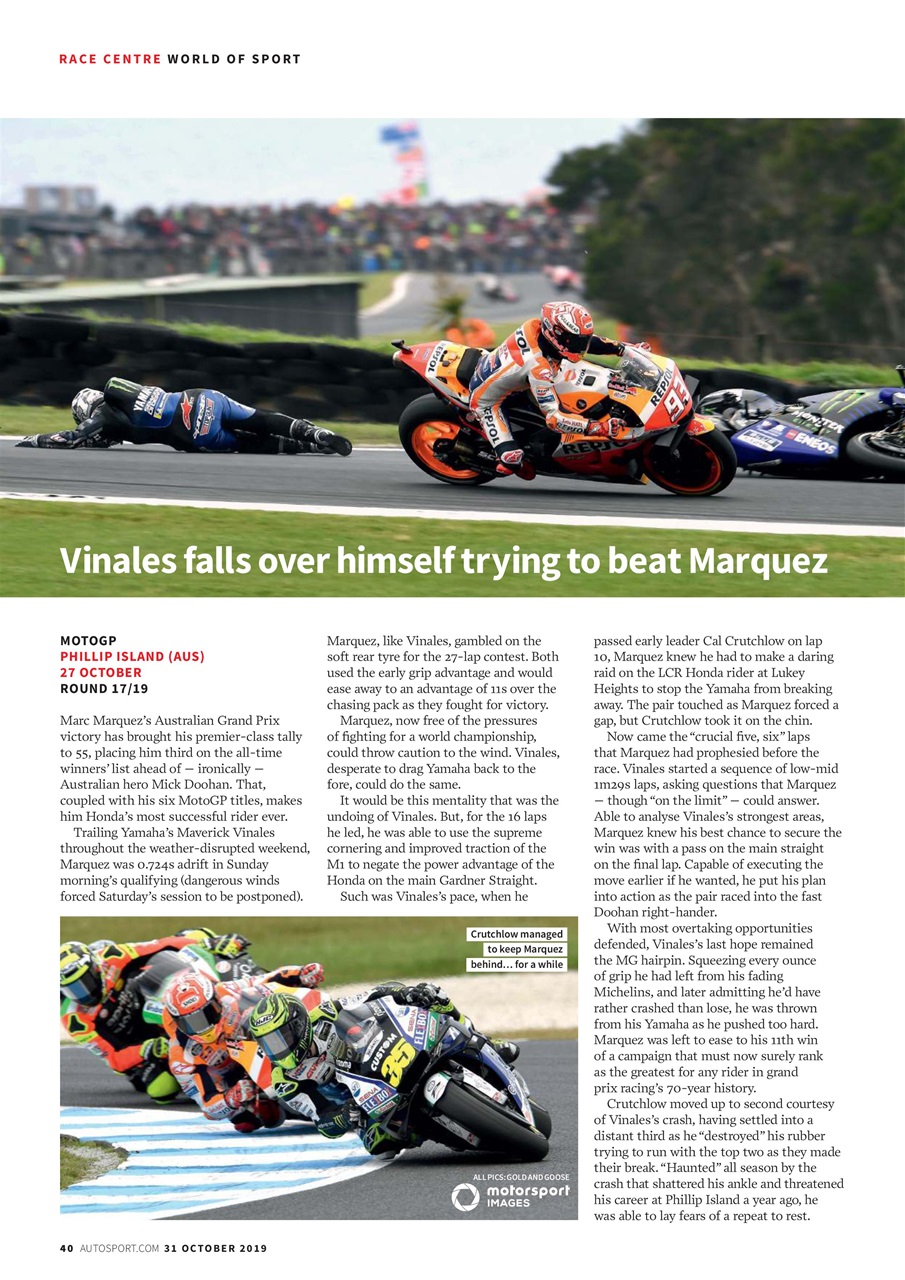 Autosport Preview Pages