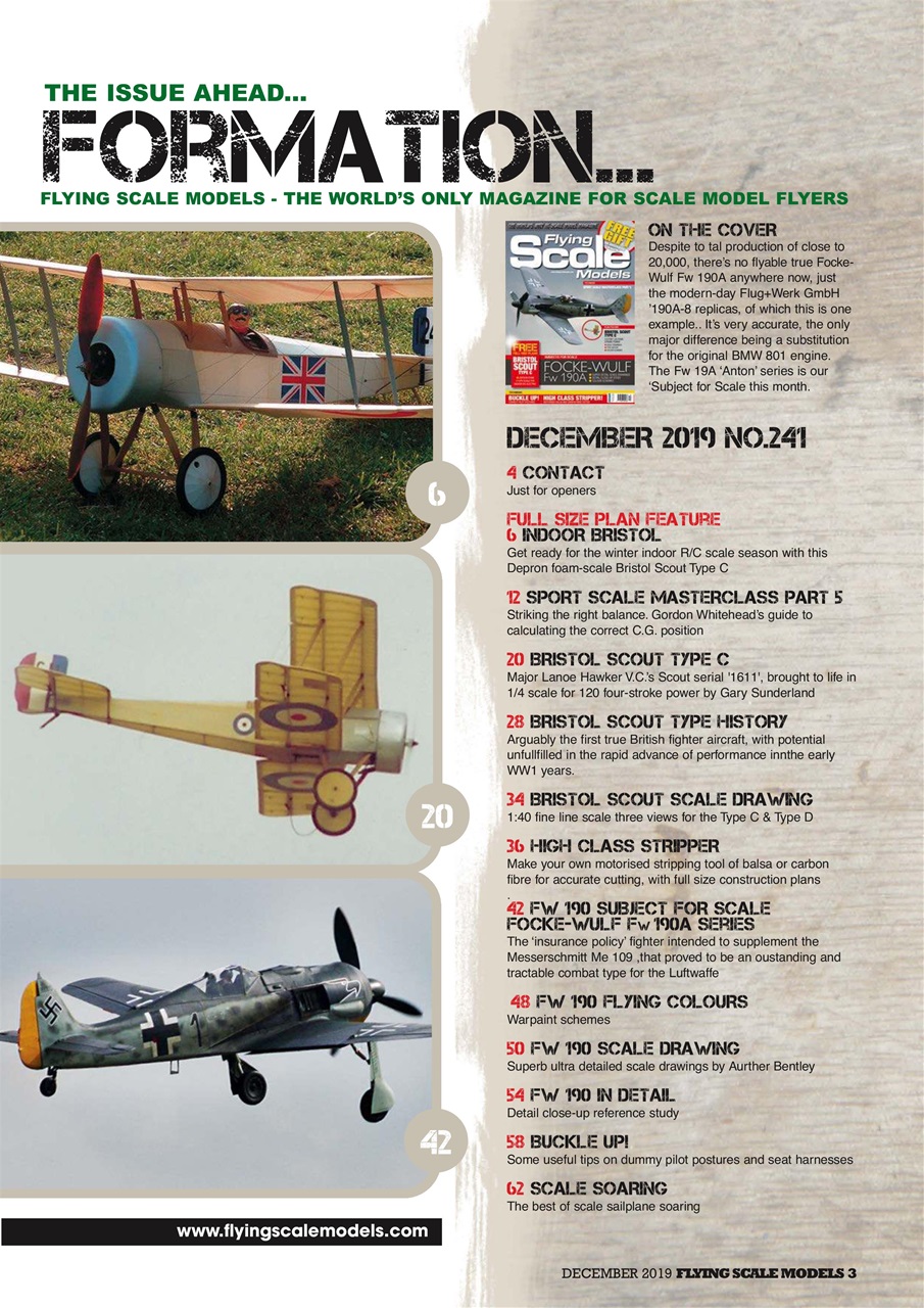 Radio Control Model Flyer Preview Pages