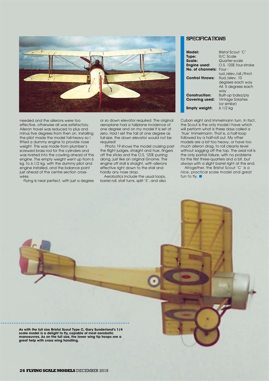 Radio Control Model Flyer Preview Pages