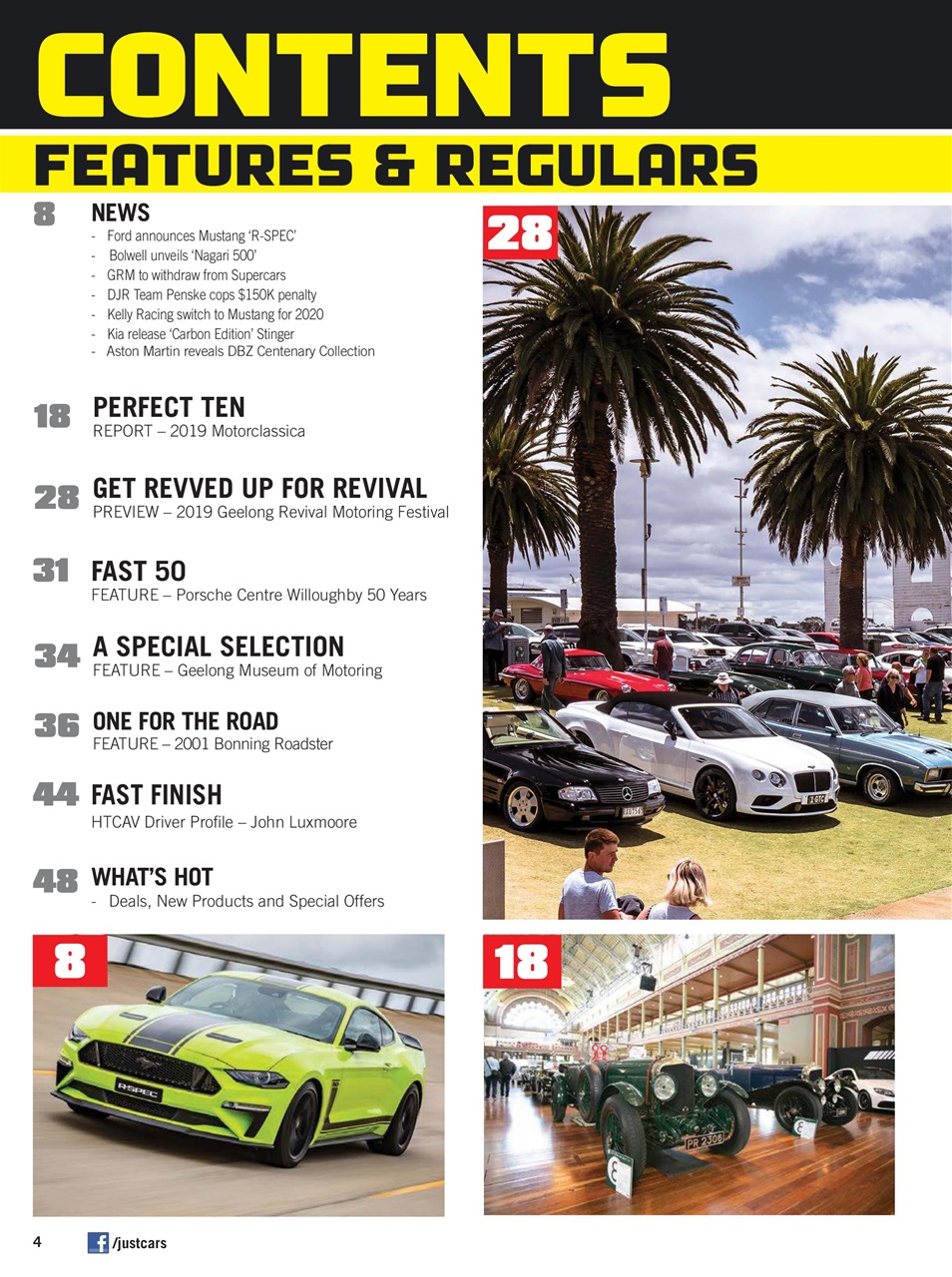 JUST CARS Preview Pages