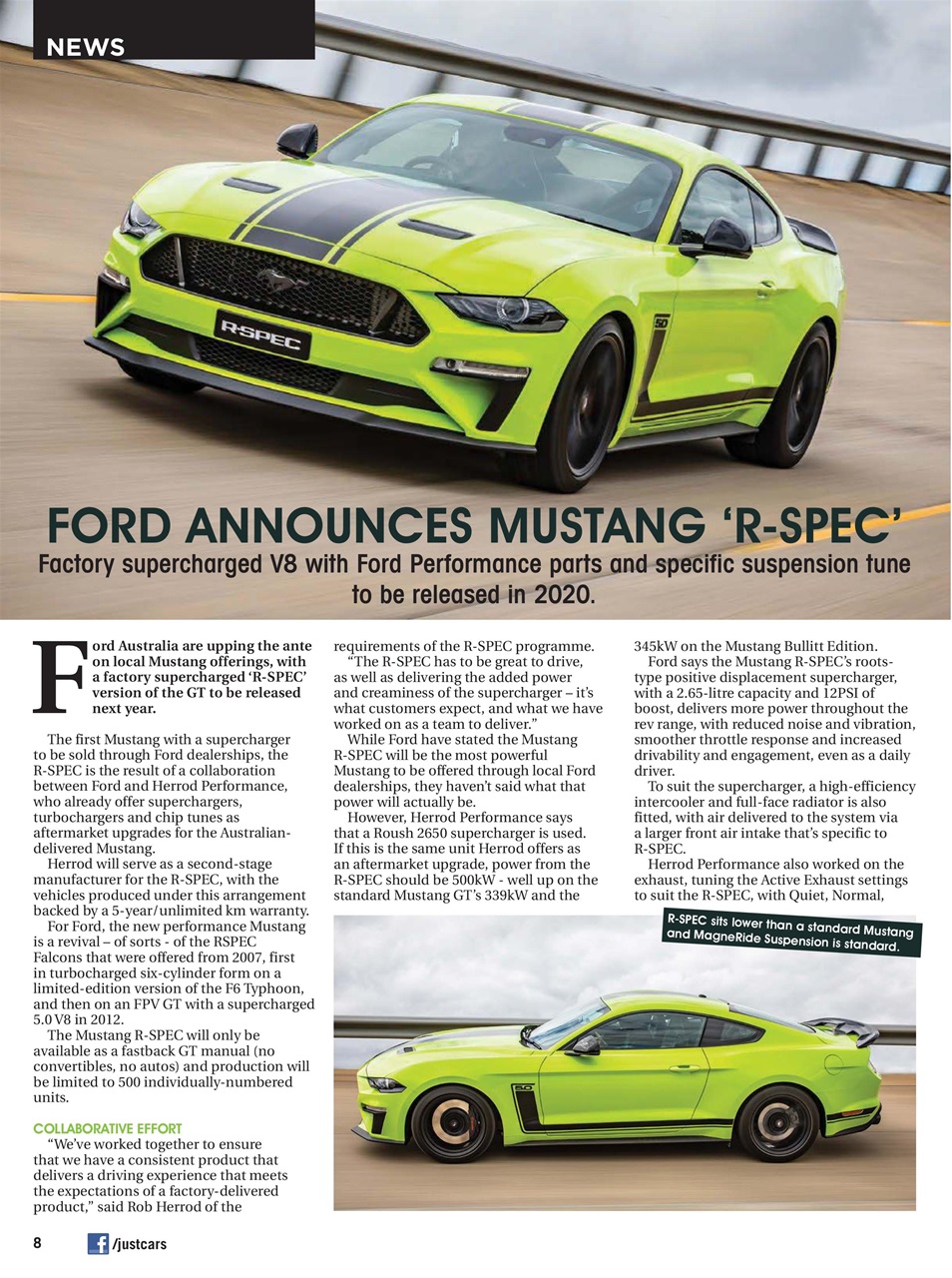 JUST CARS Preview Pages