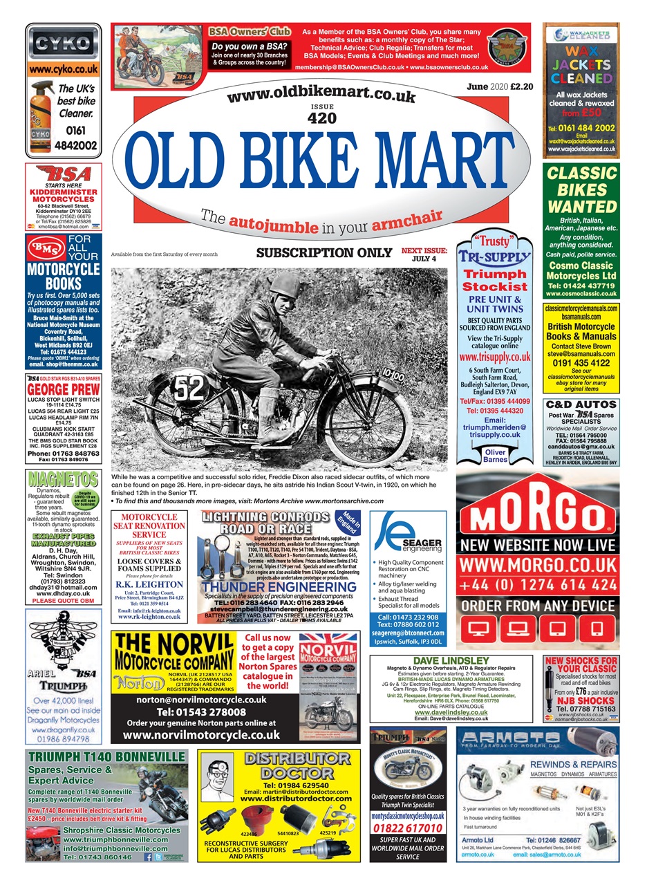 Old Bike Mart Preview Pages