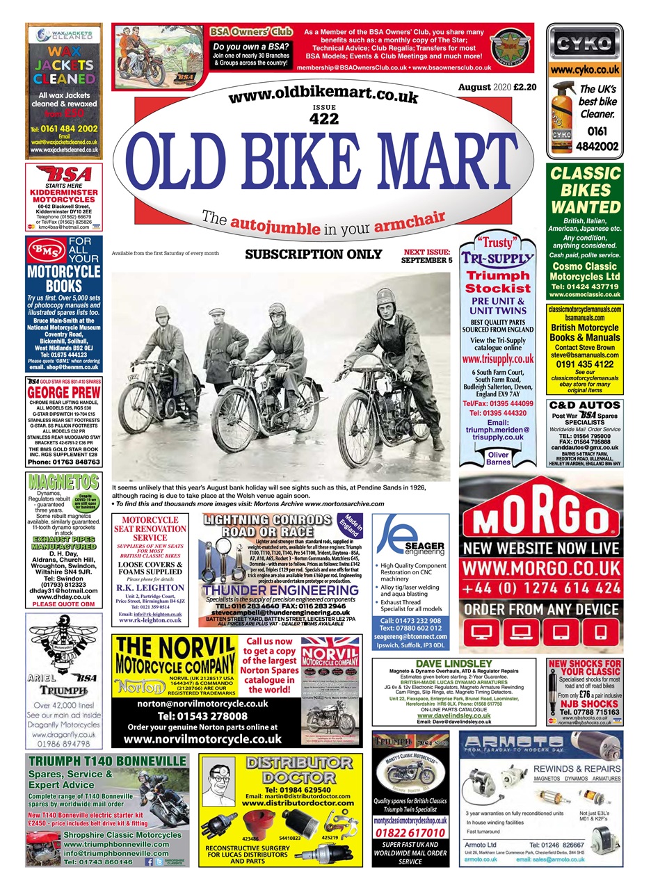 Old Bike Mart Preview Pages