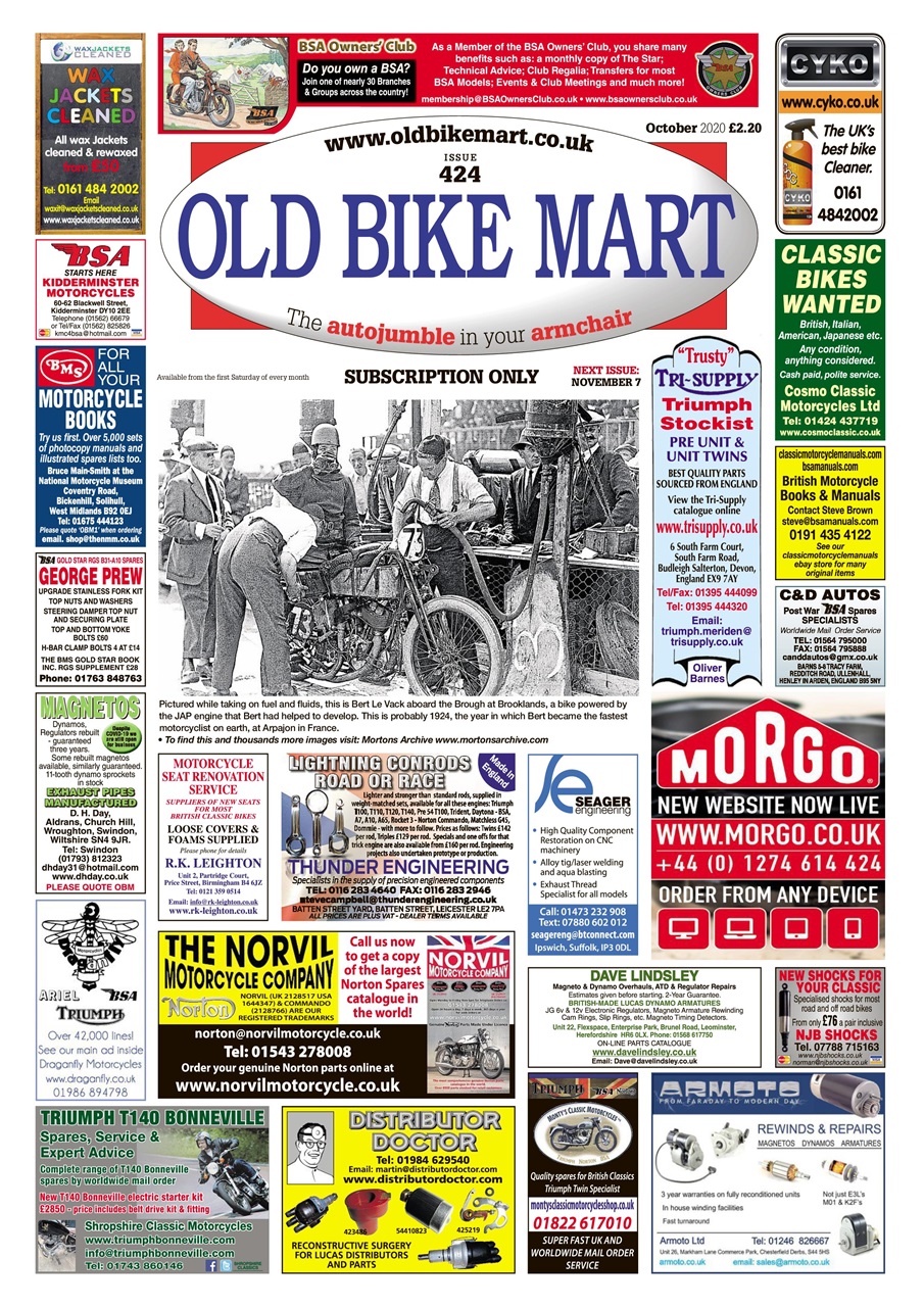 Old Bike Mart Preview Pages