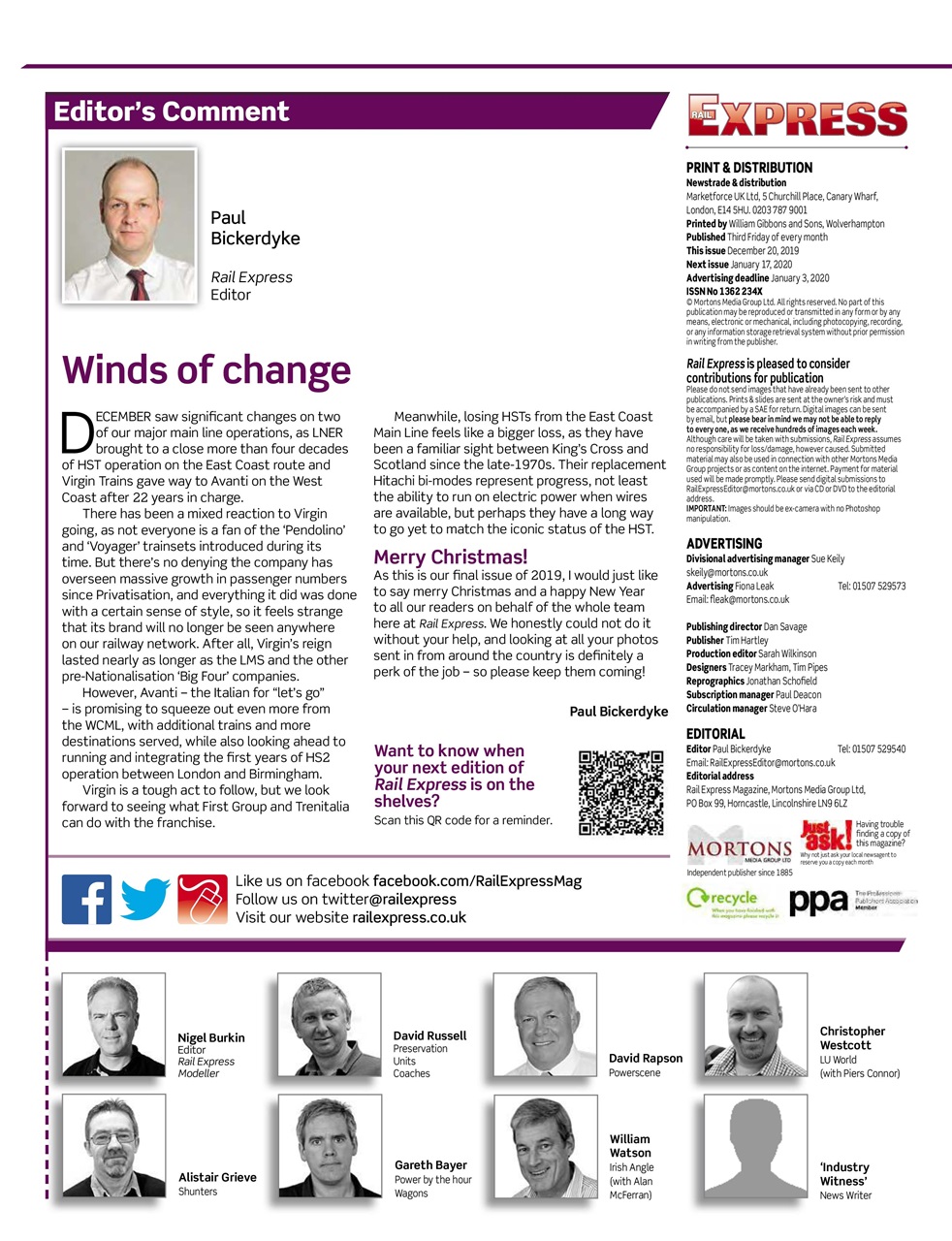 Rail Express Preview Pages