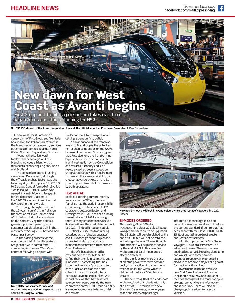 Rail Express Preview Pages
