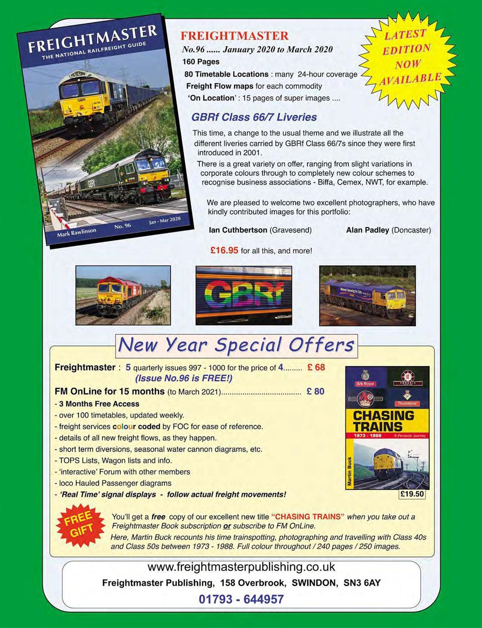 Rail Express Preview Pages