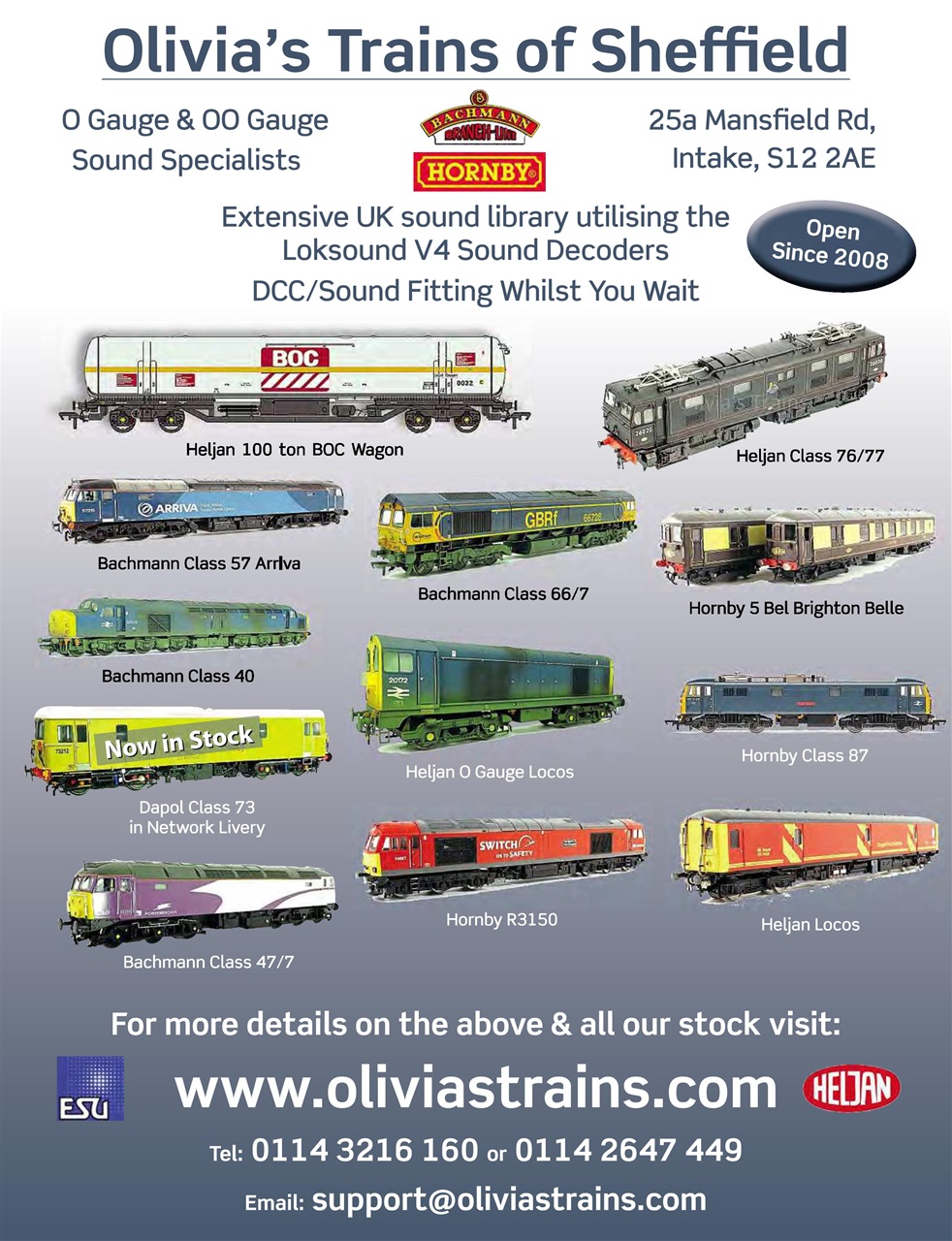 Rail Express Preview Pages