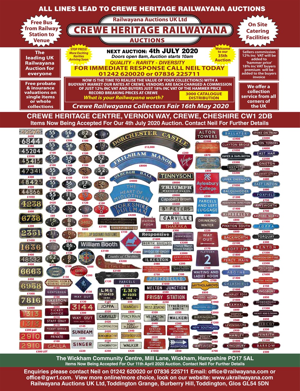 Rail Express Preview Pages