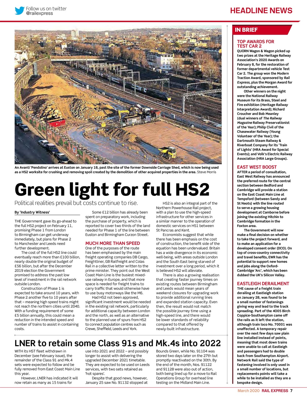 Rail Express Preview Pages