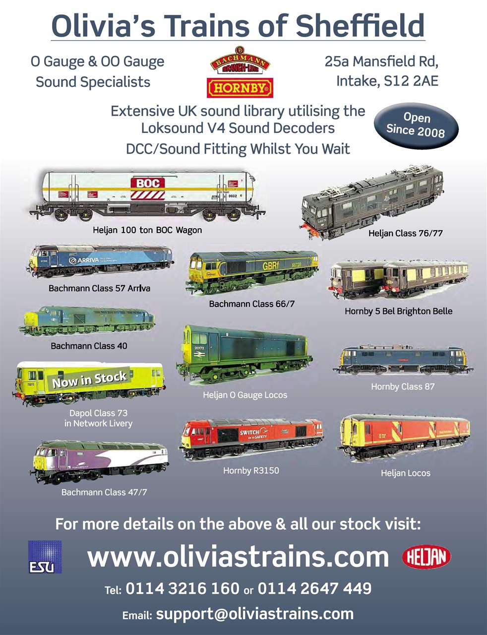 Rail Express Preview Pages
