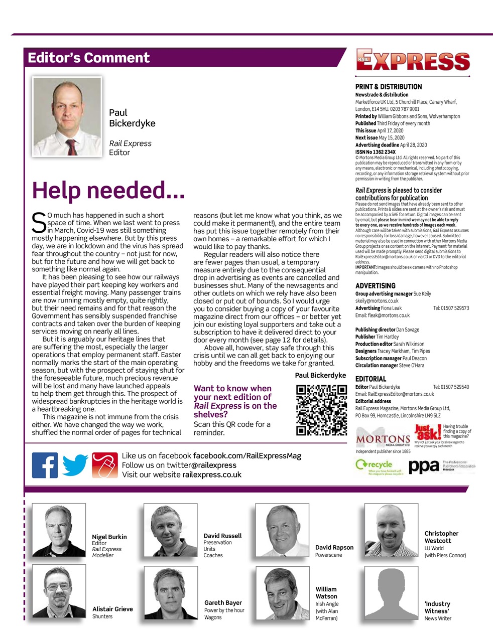 Rail Express Preview Pages