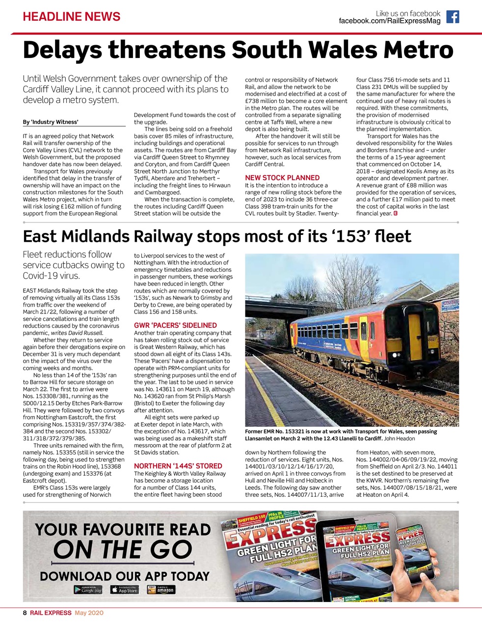 Rail Express Preview Pages