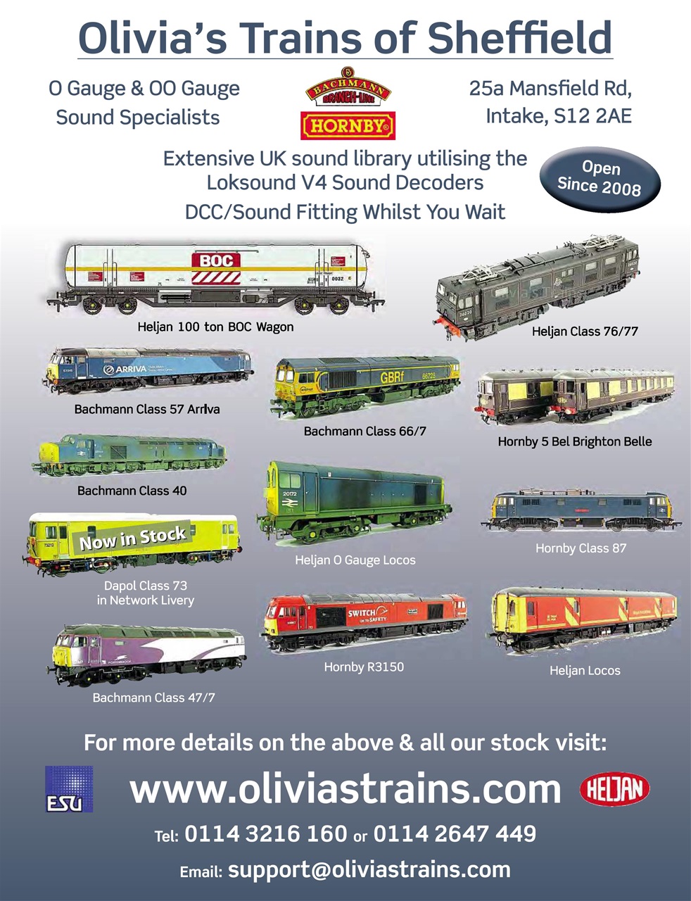 Rail Express Preview Pages
