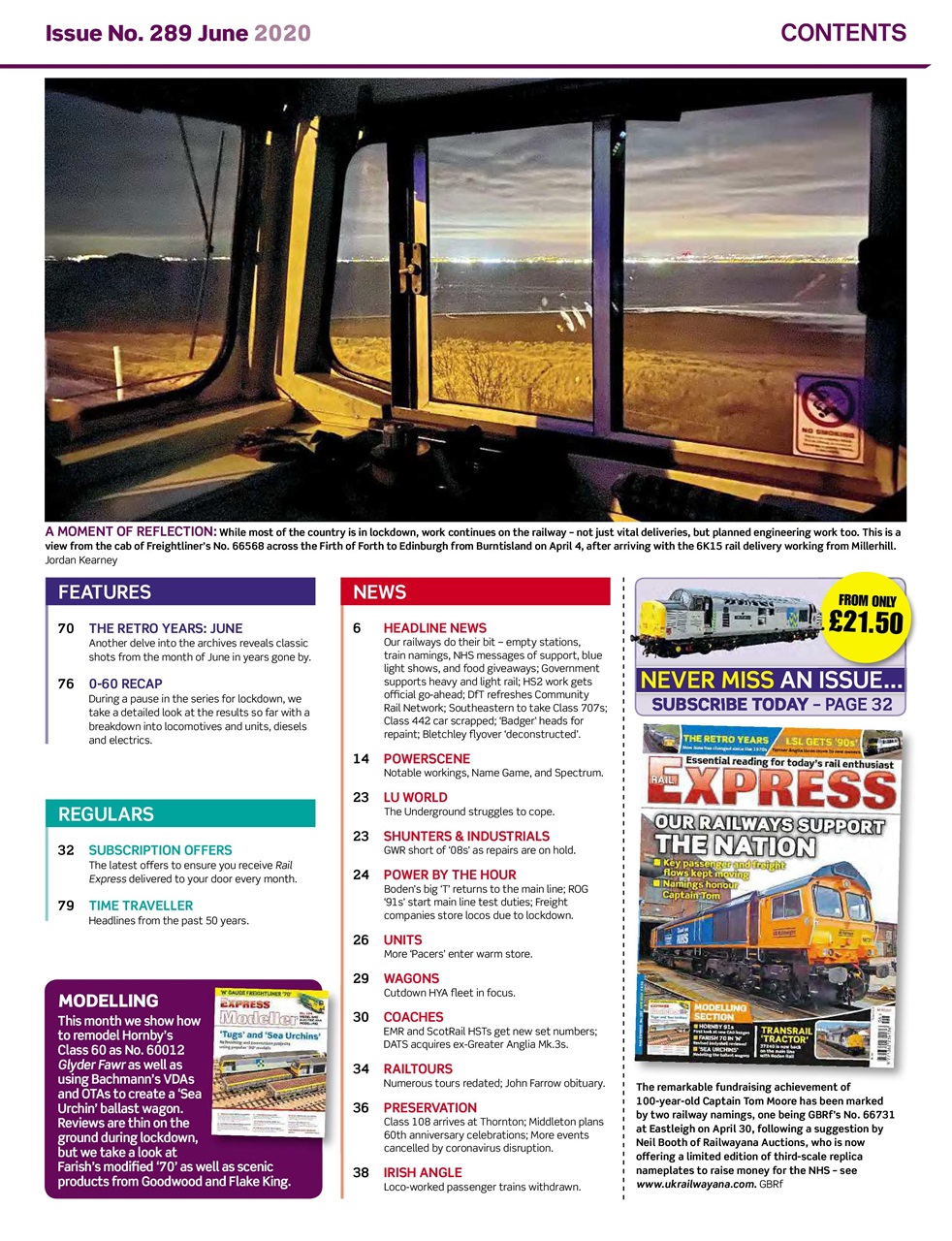 Rail Express Preview Pages