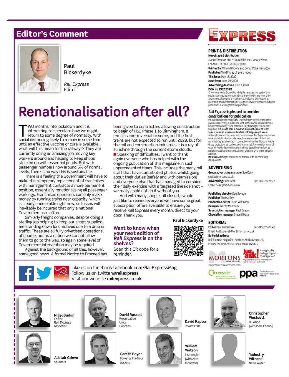 Rail Express Preview Pages