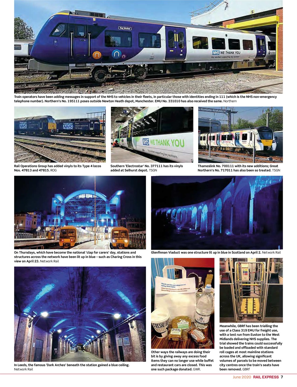 Rail Express Preview Pages