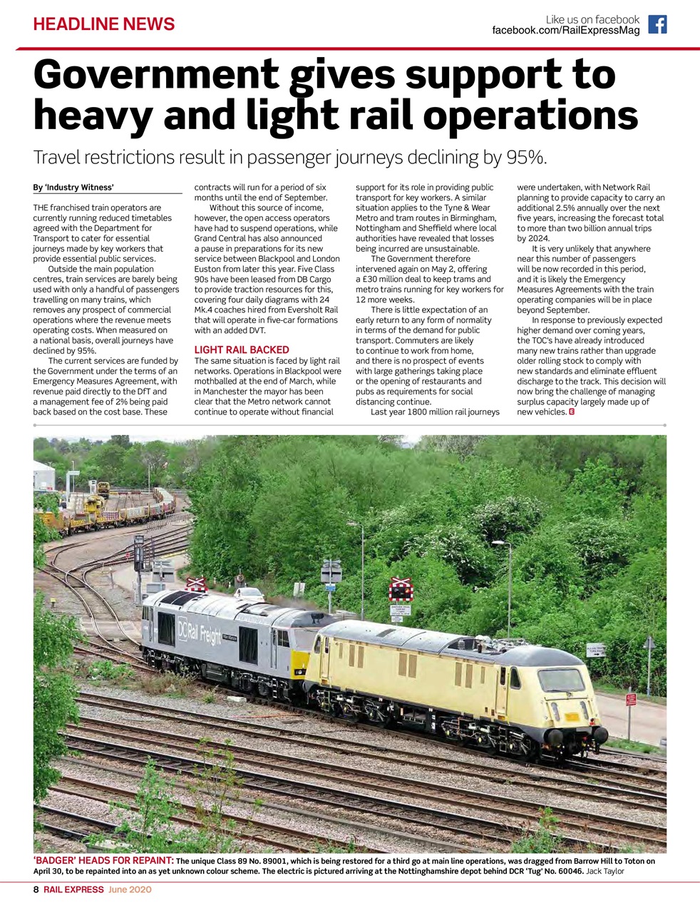 Rail Express Preview Pages