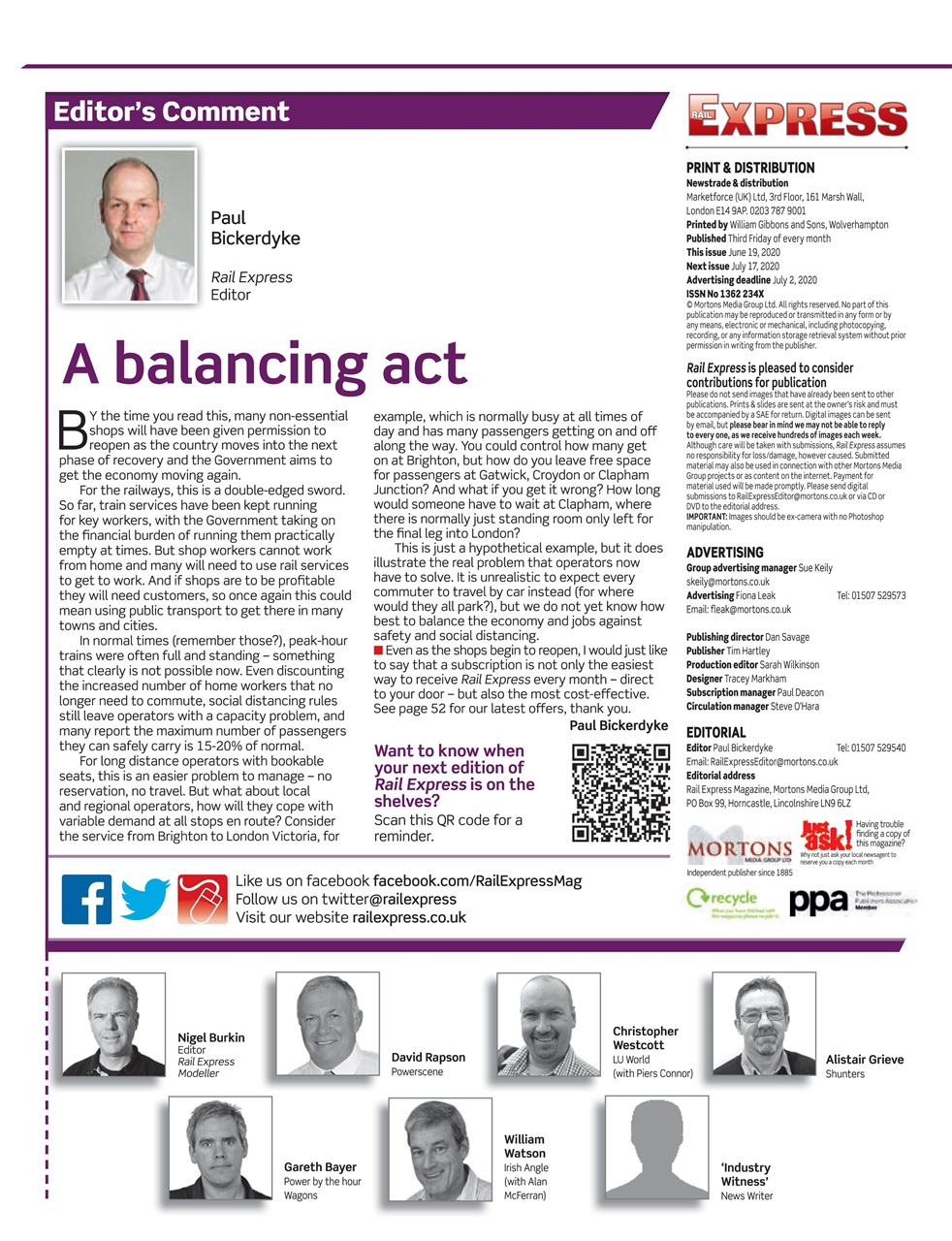 Rail Express Preview Pages