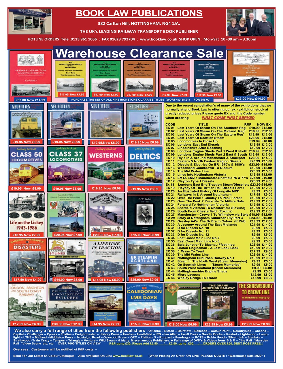 Rail Express Preview Pages