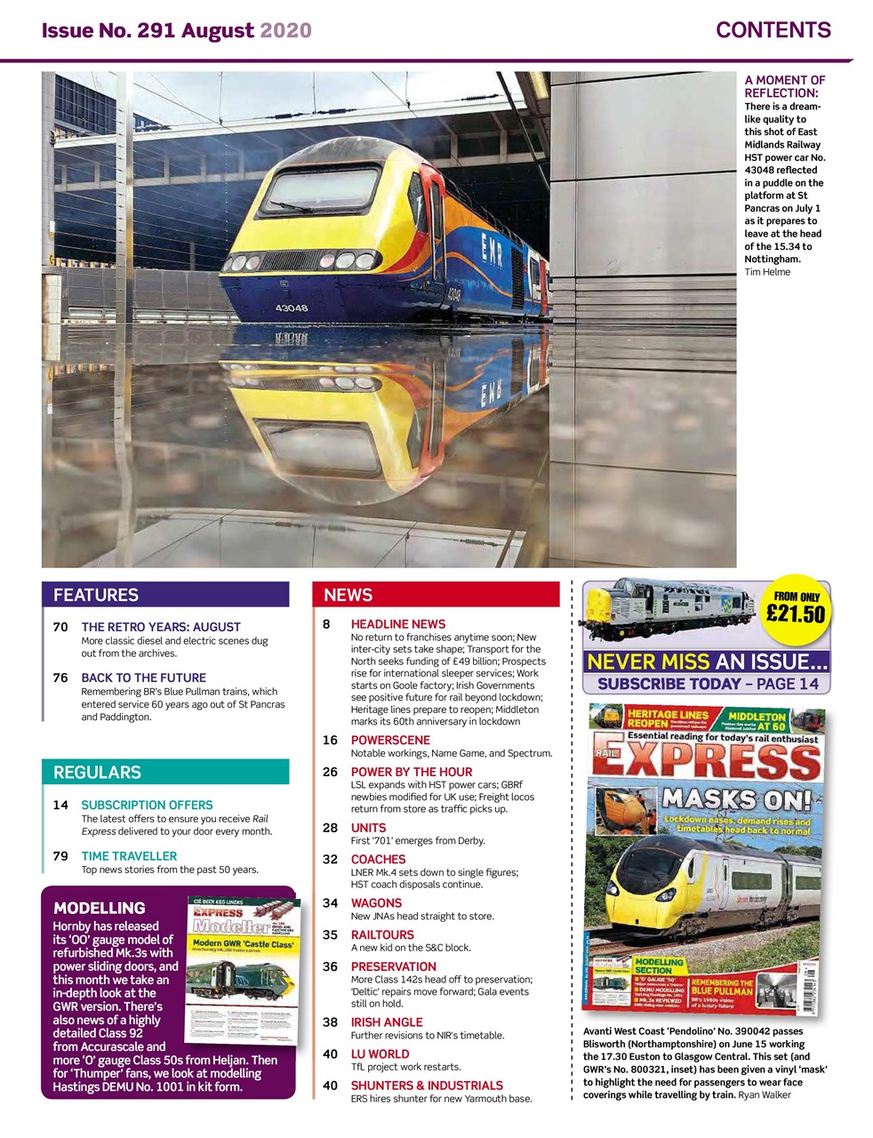 Rail Express Preview Pages