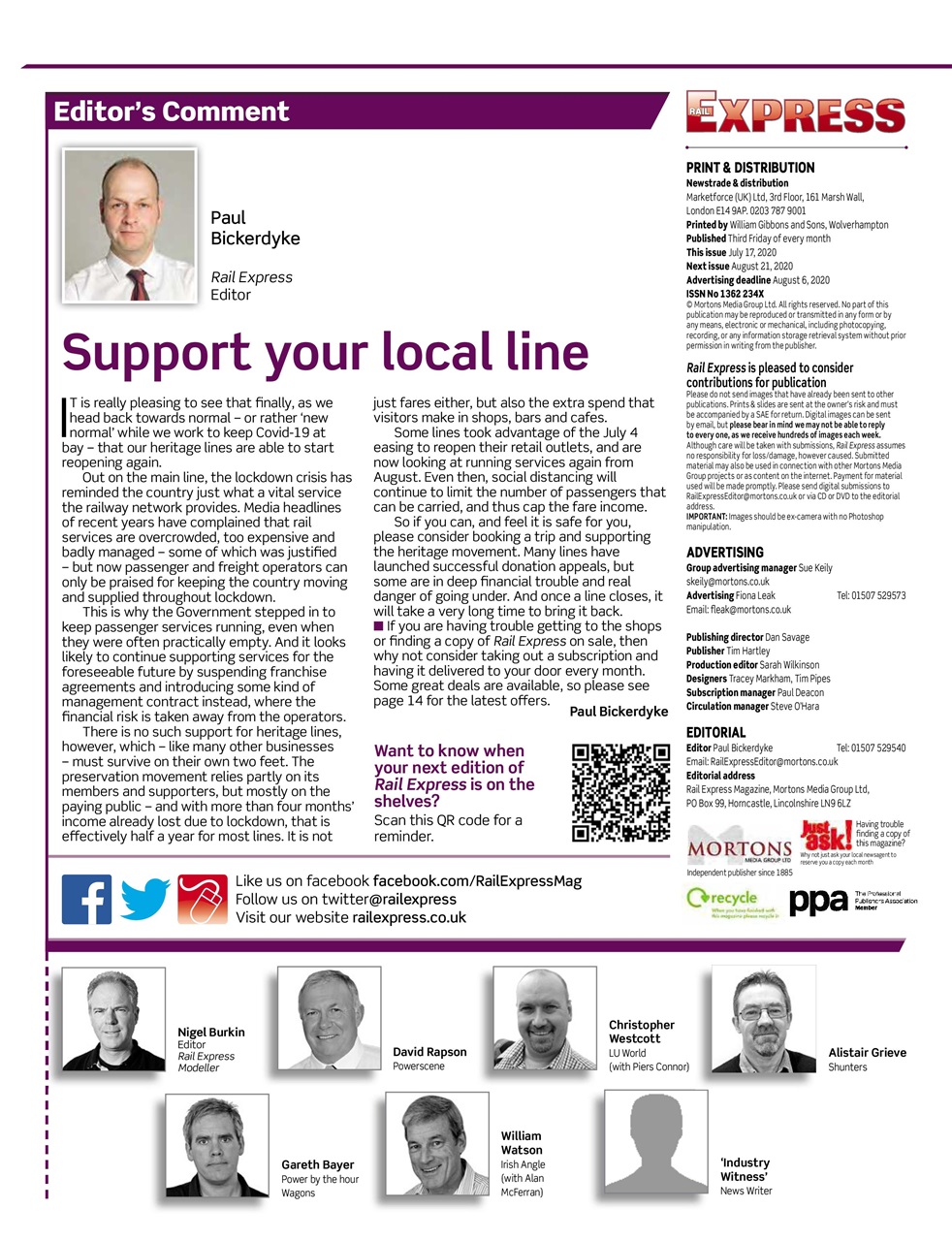 Rail Express Preview Pages